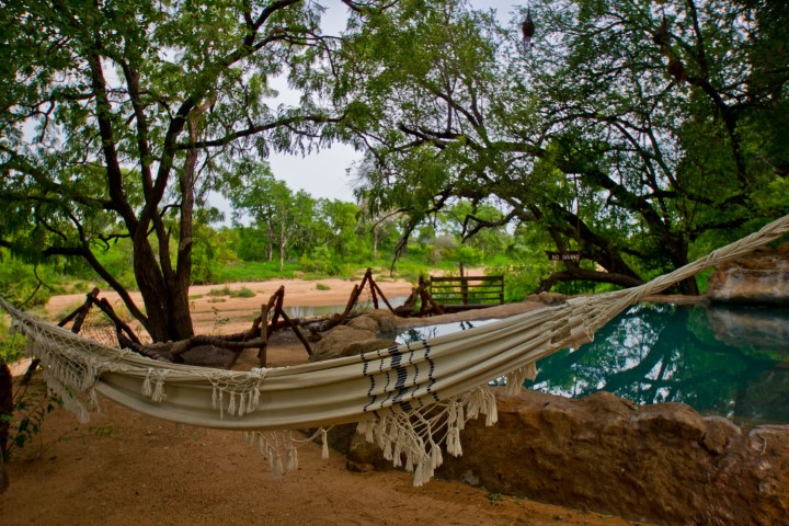 hammock and pool umlani