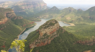 Image depicting the route of a self-drive adventure through South Africa, starting at a bush lodge in Kruger, passing through Swaziland, and culminating in the stunning forests, secluded beaches, and rich wildlife of Kwa Zulu Natal, reflecting the remarkable diversity and beauty of the journey.